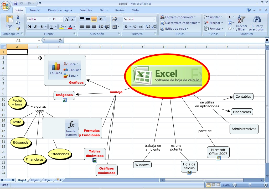Excel 2007 Qu Es Y Para Qu Se Utiliza 