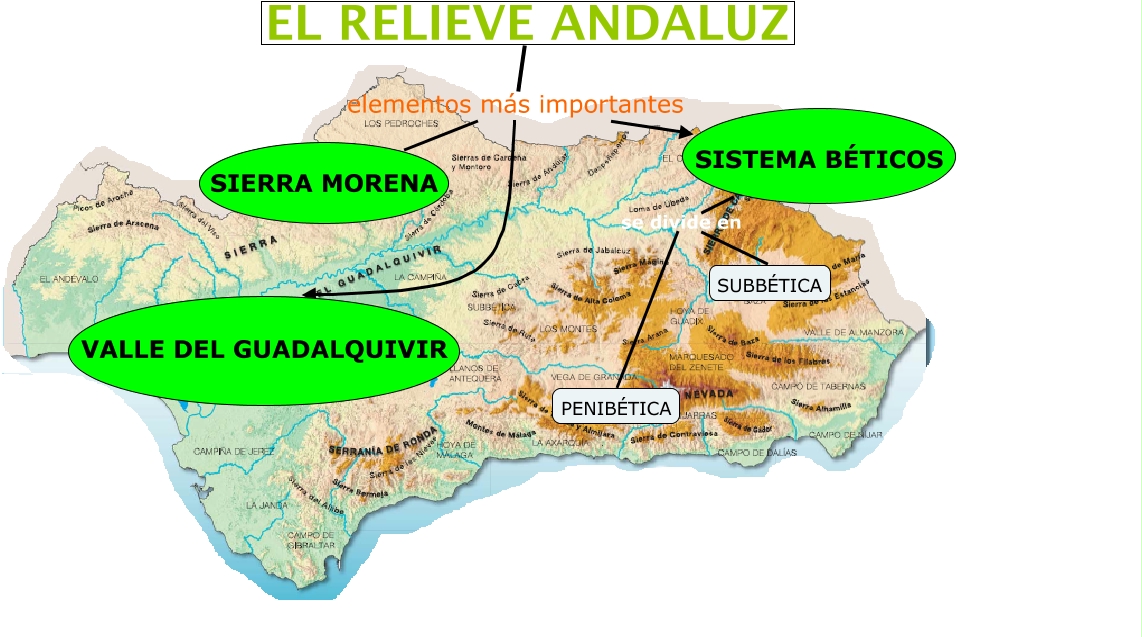 Mapas de Andalucía