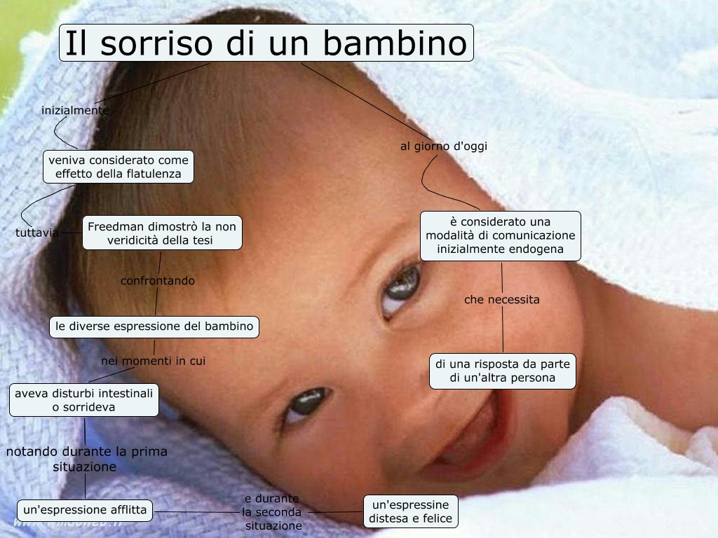 Sorriso Bambino Mappa Concettuale