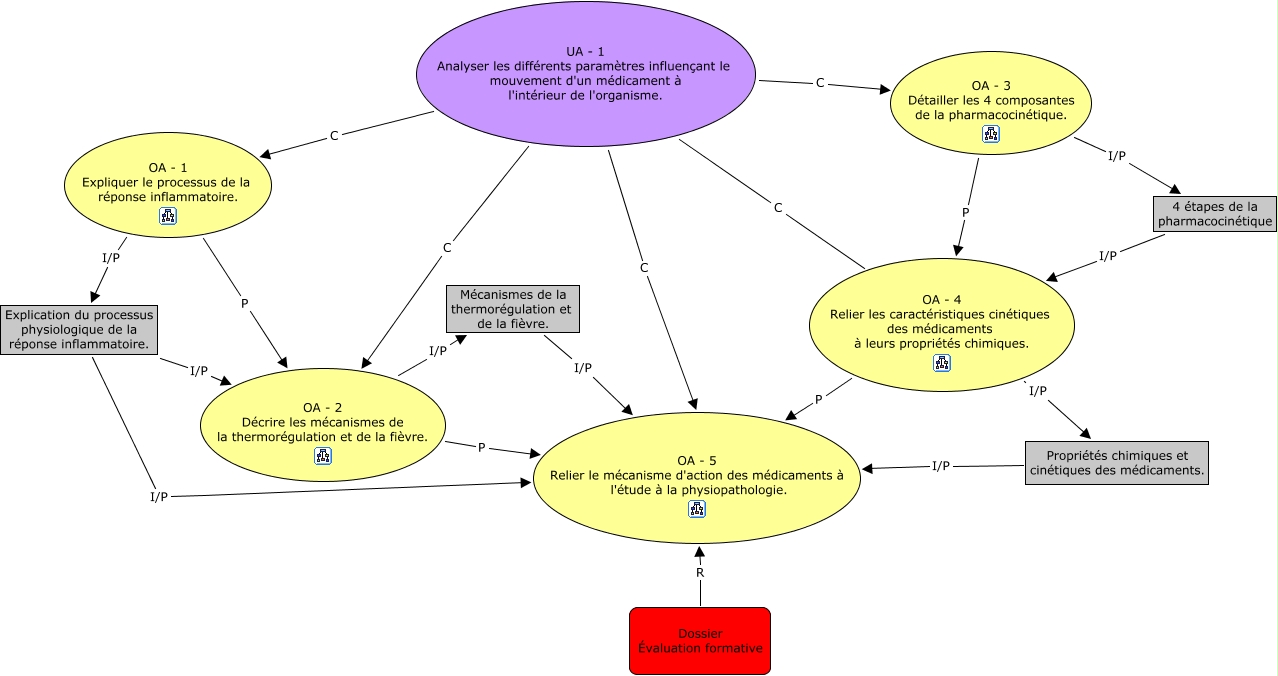 processus de réponse inflammatoire