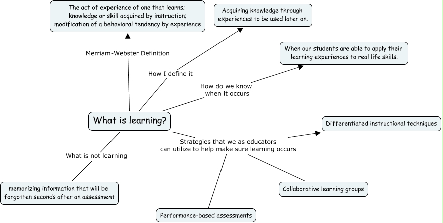 Lett-learning - What is learning?